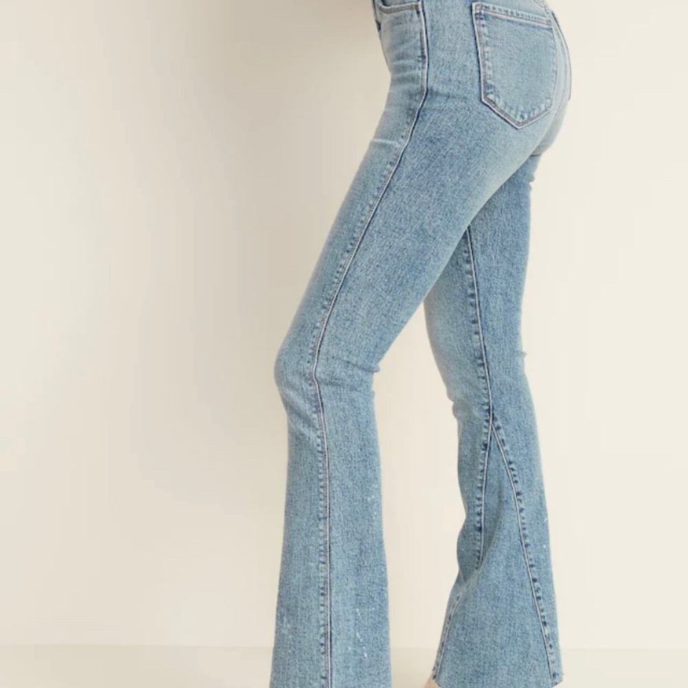 NWT high waisted flare jean